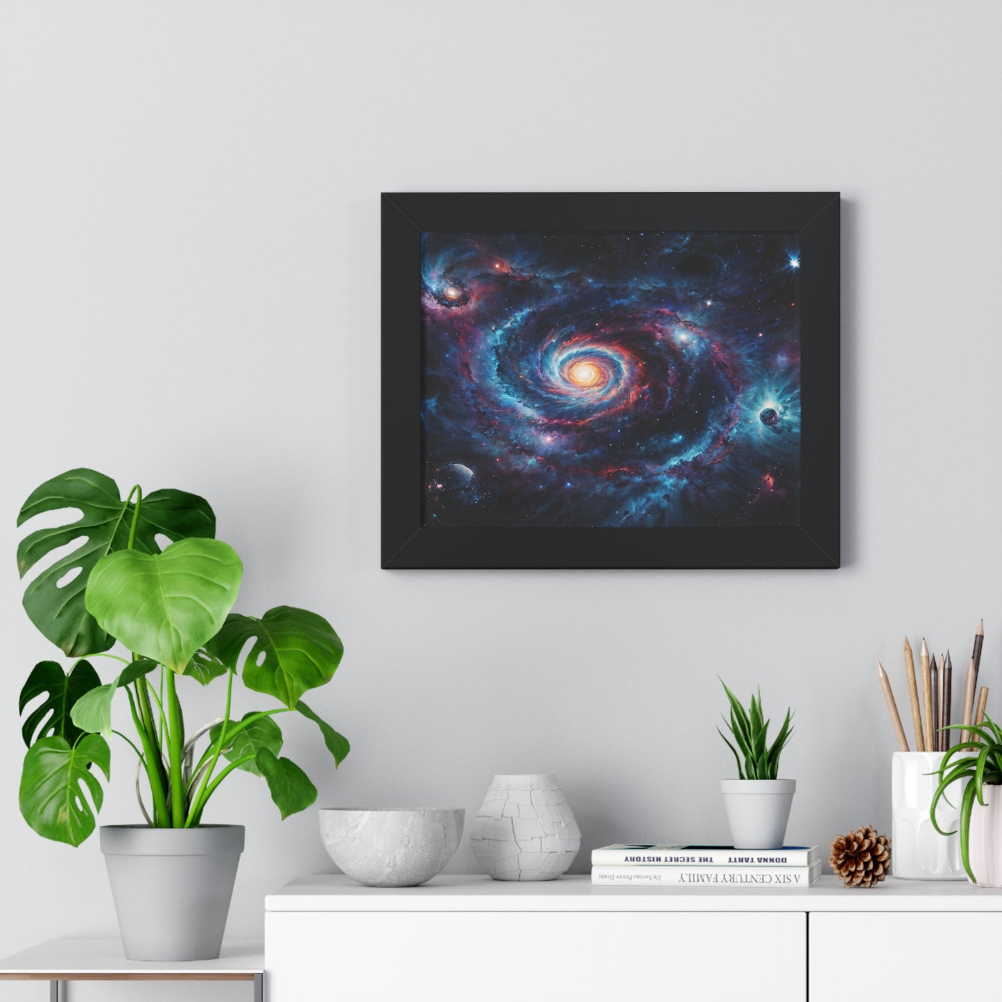Space Edition | Framed Horizontal Poster