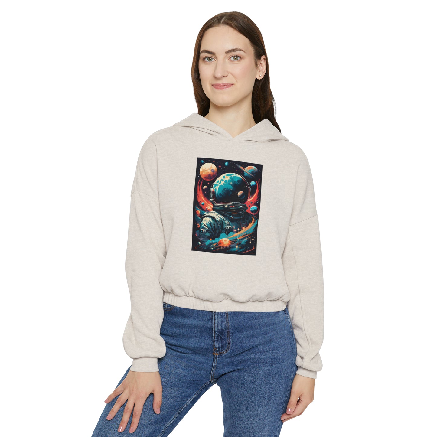 Space Edition | Women's Cinched Bottom Hoodie