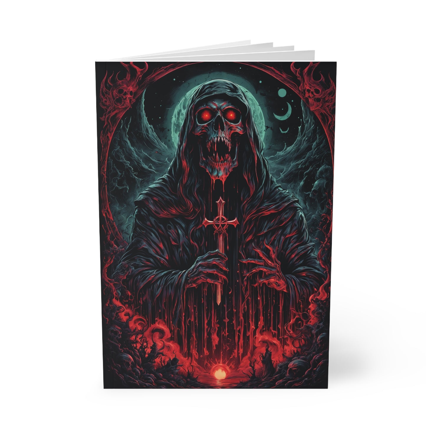 Retro Classic Horror | Blood Edition | Softcover Notebook, A5