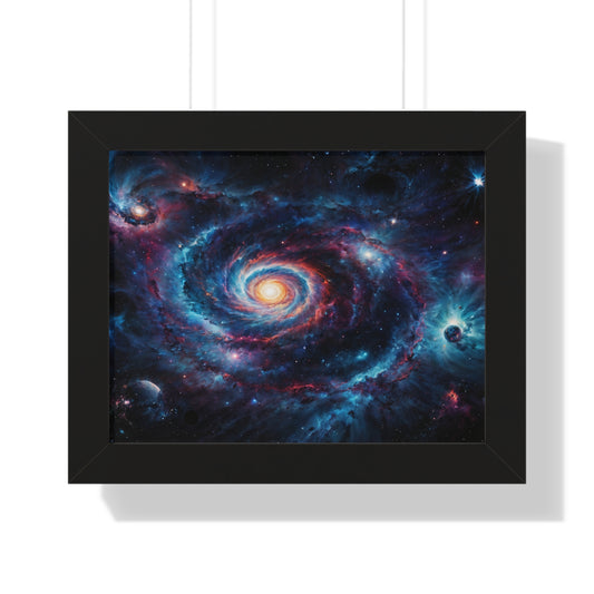 Space Edition | Framed Horizontal Poster