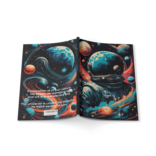 Space Edition | Softcover Notebook, A5