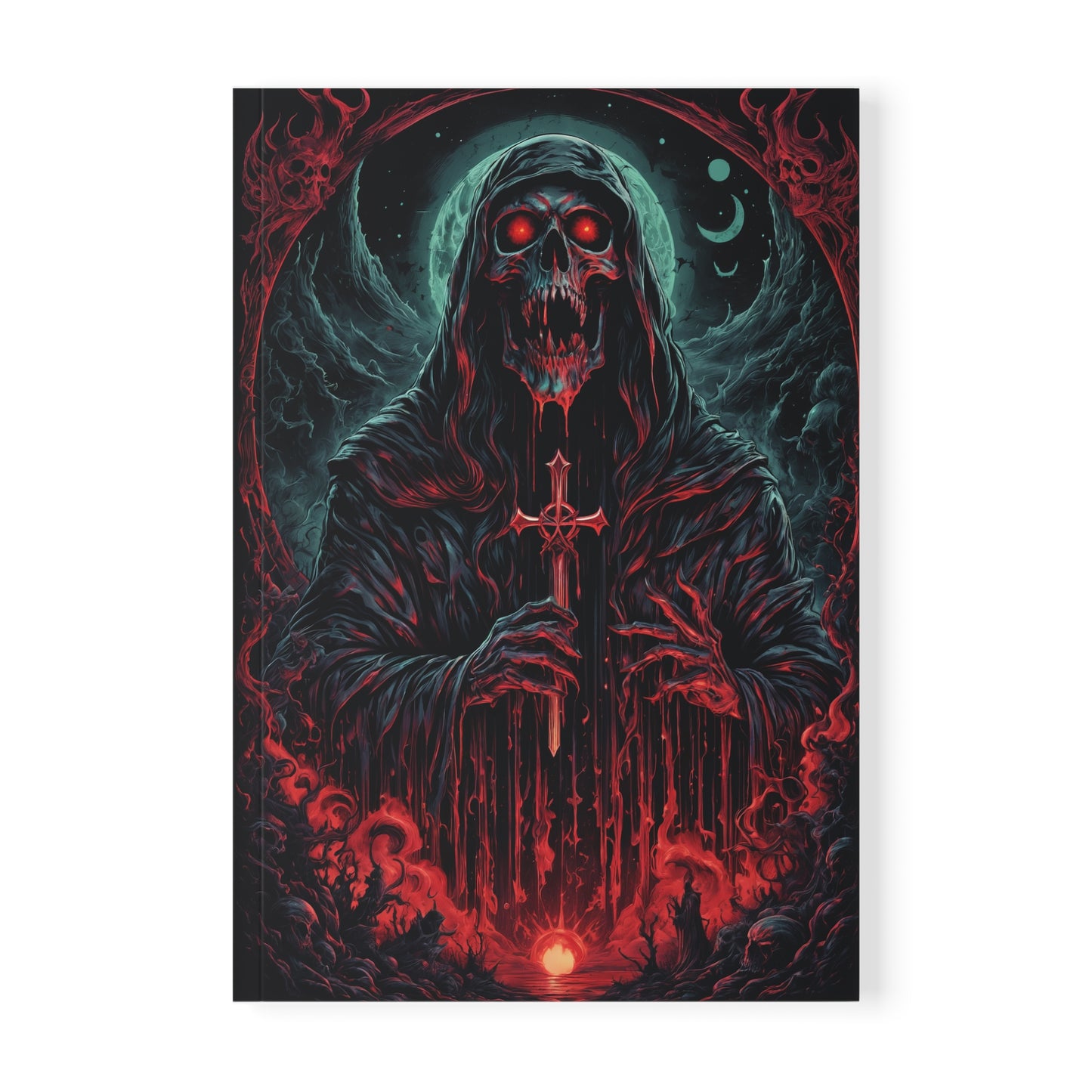 Retro Classic Horror | Blood Edition | Softcover Notebook, A5