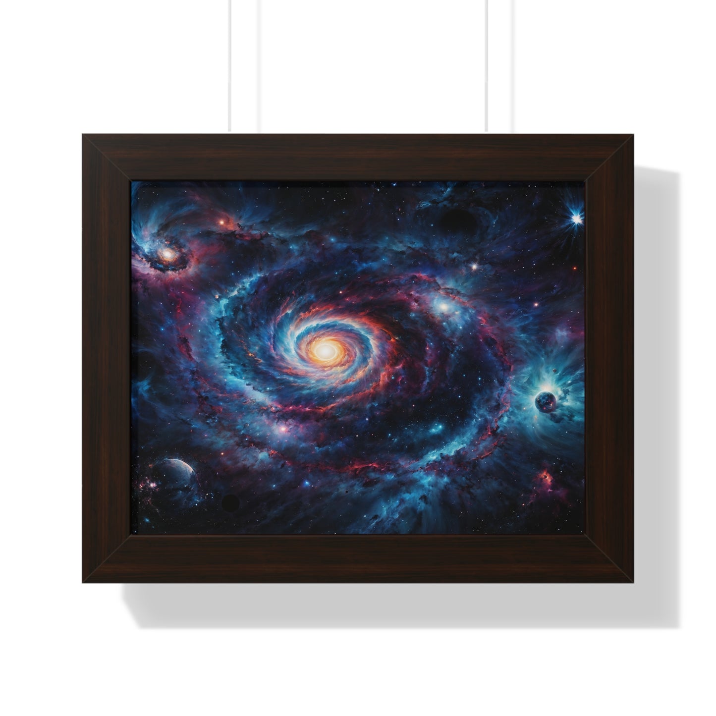 Space Edition | Framed Horizontal Poster