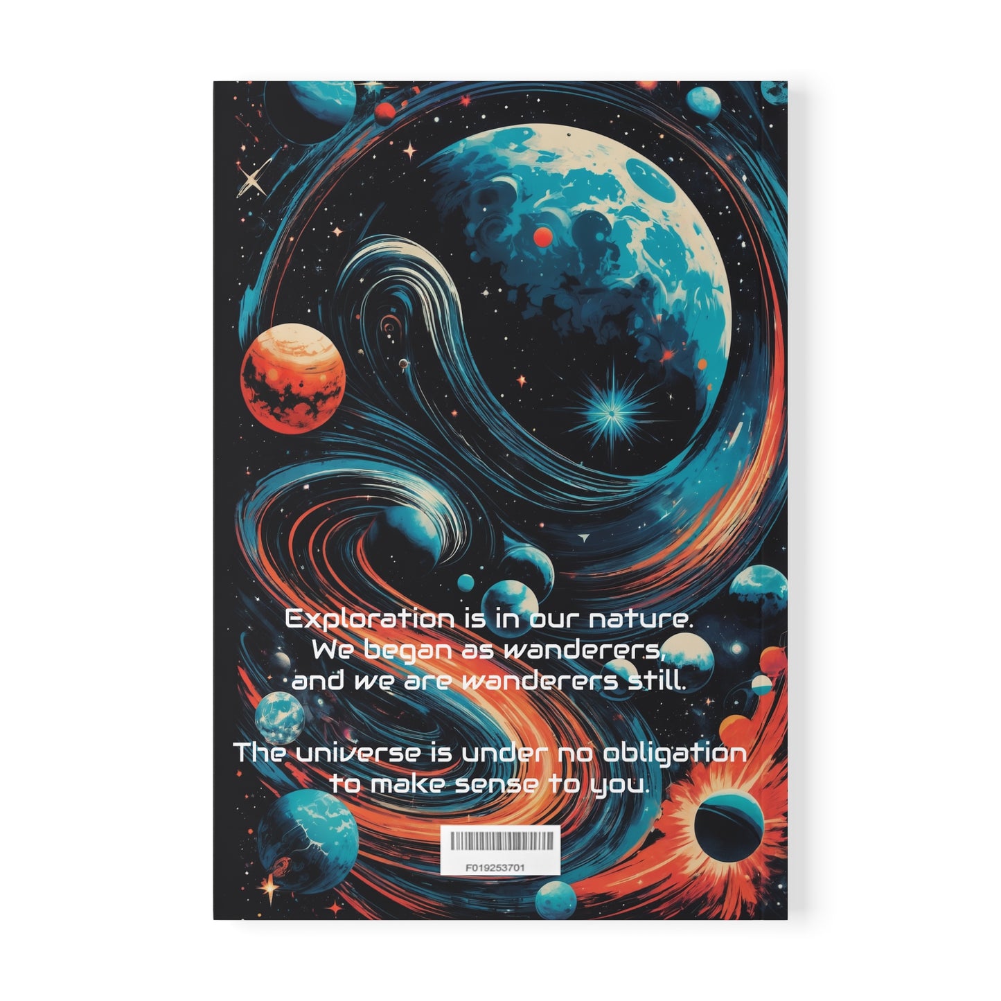 Space Edition | Softcover Notebook, A5