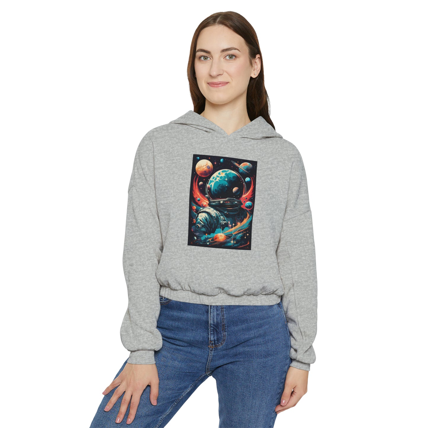 Space Edition | Women's Cinched Bottom Hoodie