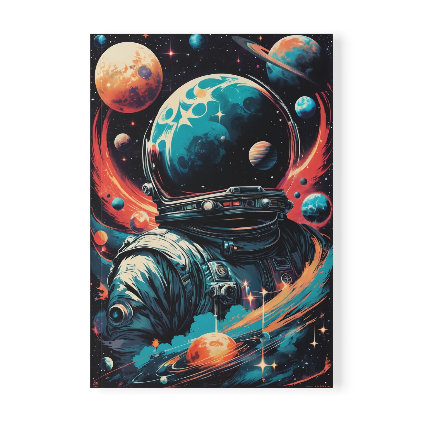 Space Edition | Softcover Notebook, A5